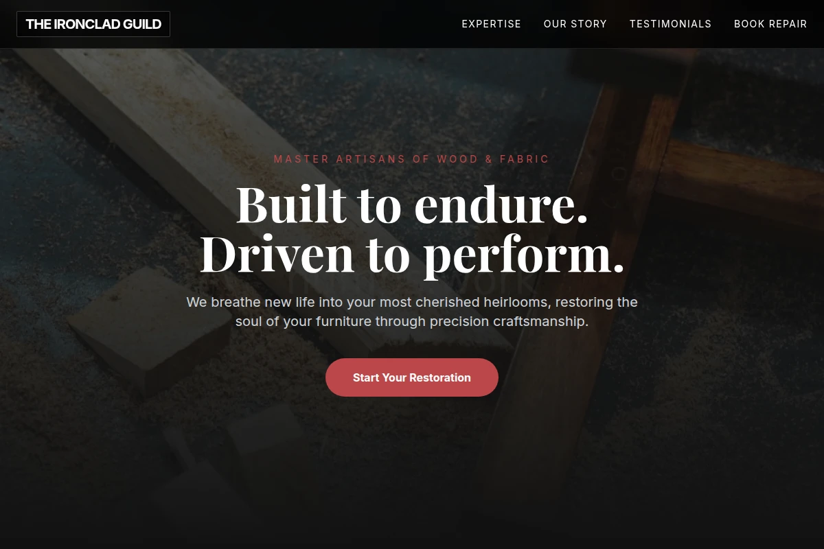 Saw Furniture Repair
