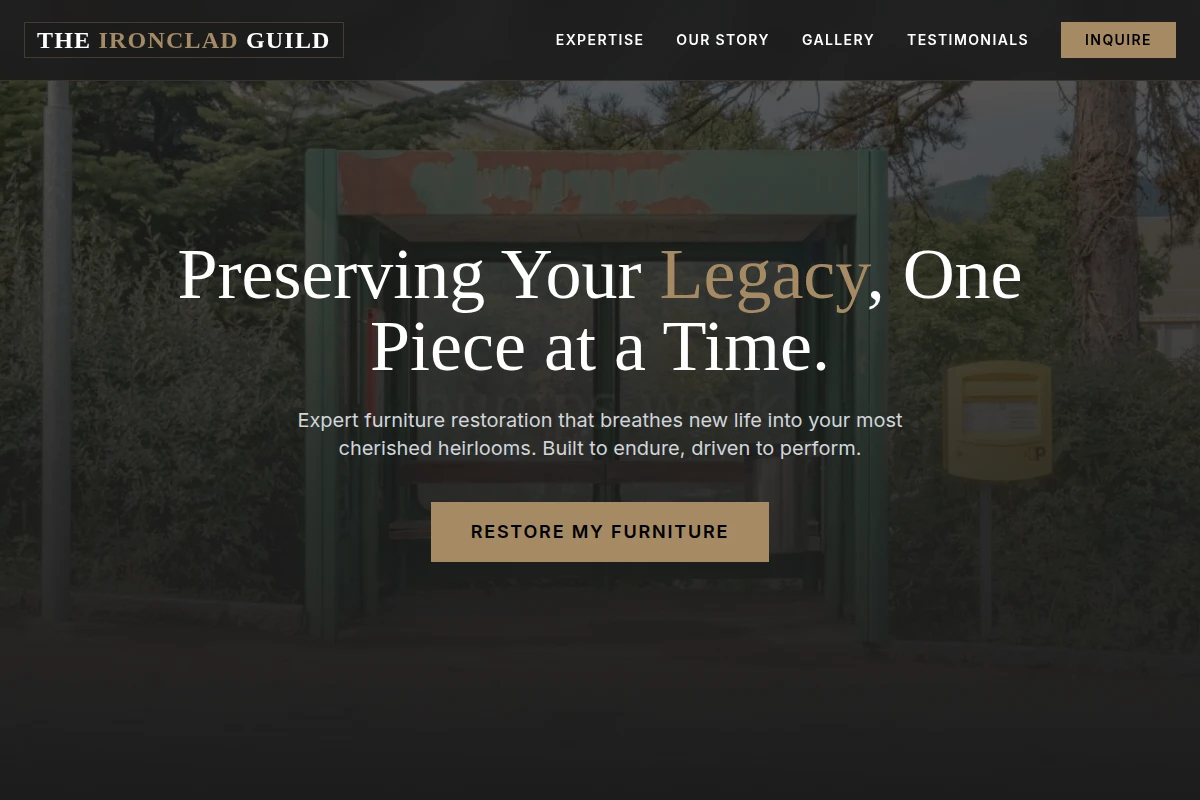 Shovel Furniture Repair